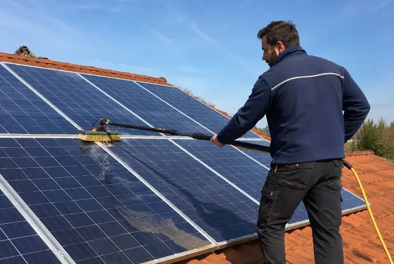 Nettoyage et entretien de panneaux solaires à Morancé