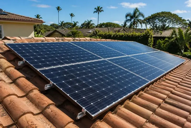 Installation de panneaux solaires à Morancé